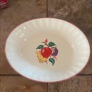 Fruit Motif Bowl